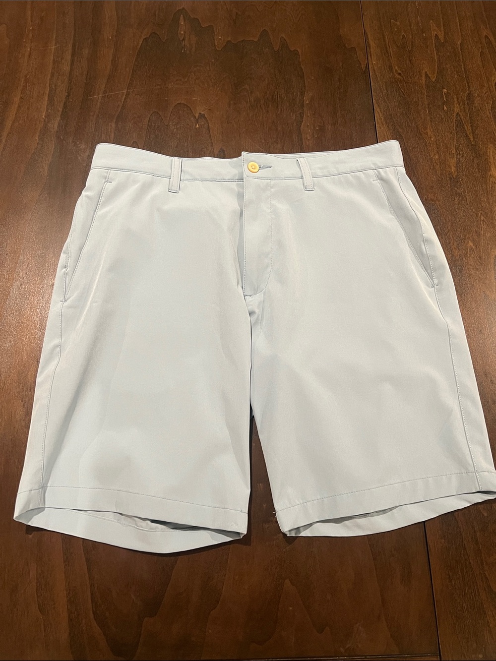 Ralph Lauren Light Blue Flat Front Performance Shorts